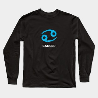 Cancer Zodiac Sign Long Sleeve T-Shirt